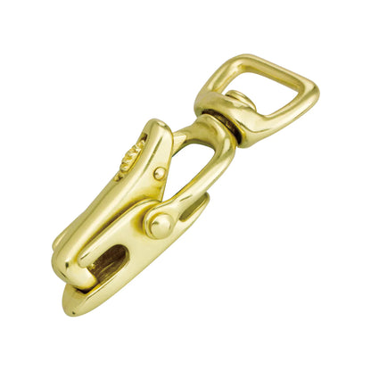 IVAN Solid Brass Locking Jaw Snap | Mollies Make And Create NZ