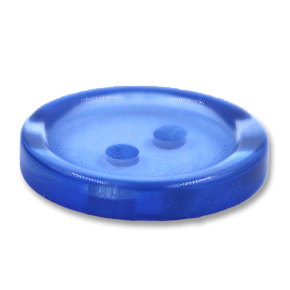 SULLIVANS Button 2-Hole Clear Blue / Mollies New Zealand