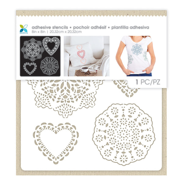 MOMENTA Adhesive Stencil Doily / Mollies New Zealand
