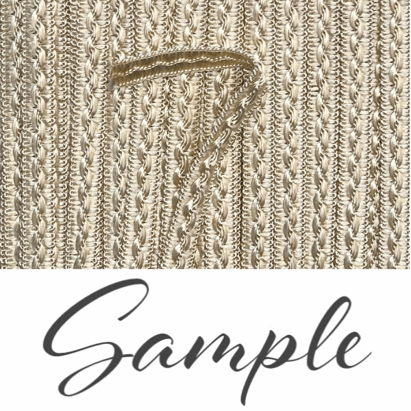 GIMP BRAID Alba 10mm French Cream / Mollies New Zealand