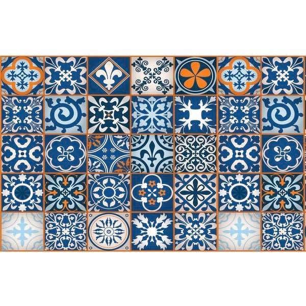 BOYLE Self Adhesive Vinyl Moroccan Tiles / Mollies New Zealand