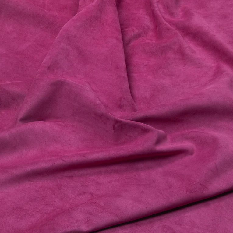 SUEDE Siena Italian Split Suede / Double Bend Fuchsia 3-4oz / Mollies New Zealand