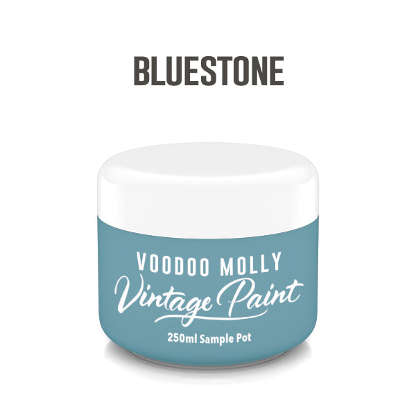 Vintage Paint Bluestone 250ml / Mollies New Zealand