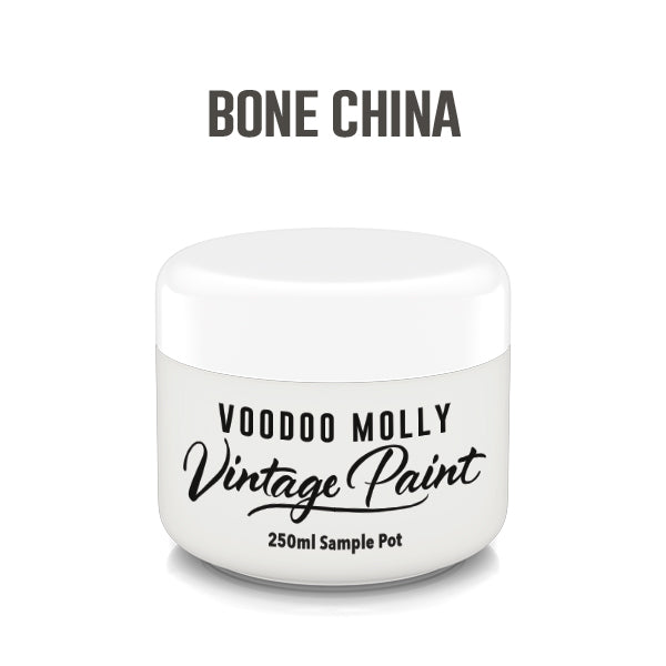 Vintage Paint Bone China 250ml / Mollies New Zealand