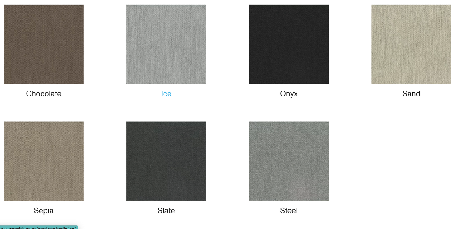 Warwick Fabric Berlin / Mollies New Zealand