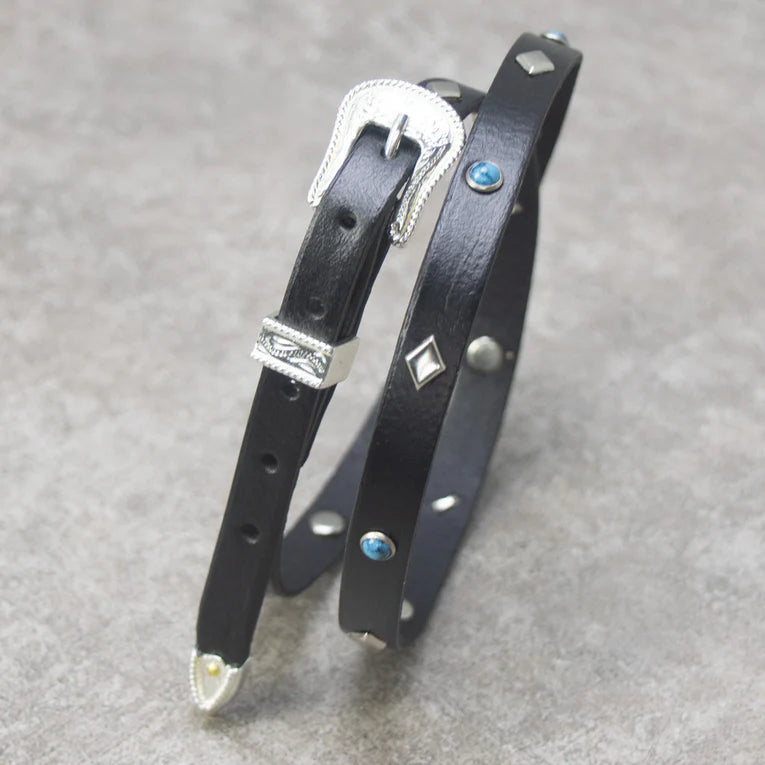 LEATHER Veg Tan Hat Band Strip / Mollies New Zealand