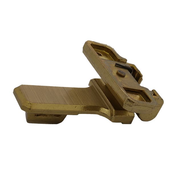 CAGIVA Combination Lock Set Brushed Gold 66mm Hasp / Mollies New Zealand