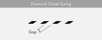 IVAN Silver Diamond Stitching Chisels | Mollies Make And Create NZ