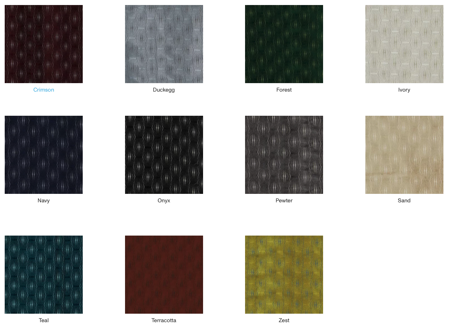 Warwick Fabric Fairmont / Mollies New Zealand