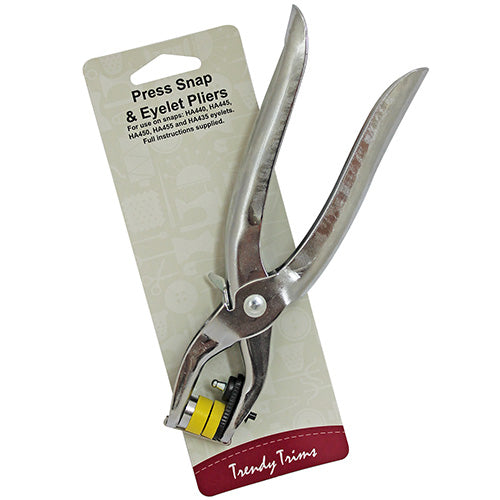 TRENDY TRIMS Snap & Eyelet Pliers / Mollies New Zealand