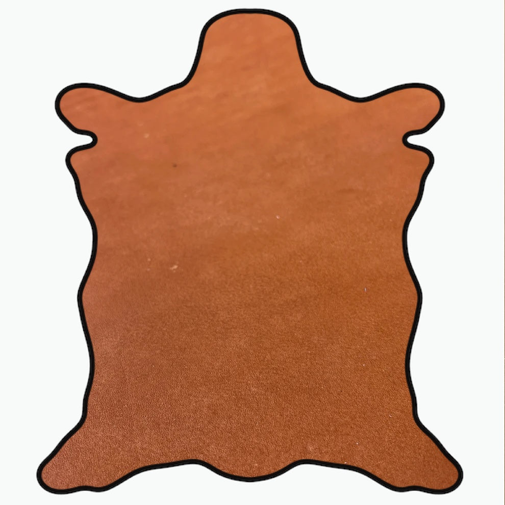 LEATHER Veg Tanned Vacchetta Oiled / Square Shoulder