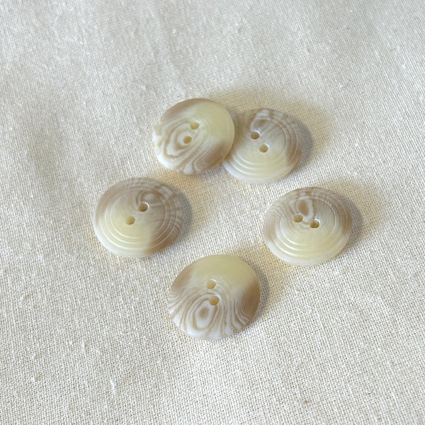 SULLIVANS Button 2-Hole Beige / Mollies New Zealand