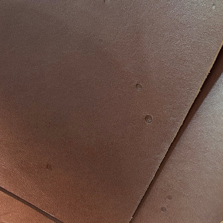 LEATHER Latigo Timberland Cut Panel