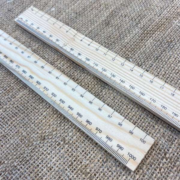 BASICS Wooden Ruler / Mollies New Zealand