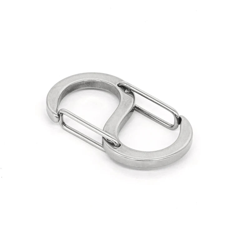 IVAN Stainless S-Hook Carabiner Stainless Steel 30mm (1-1 4") Each / Mollies New Zealand