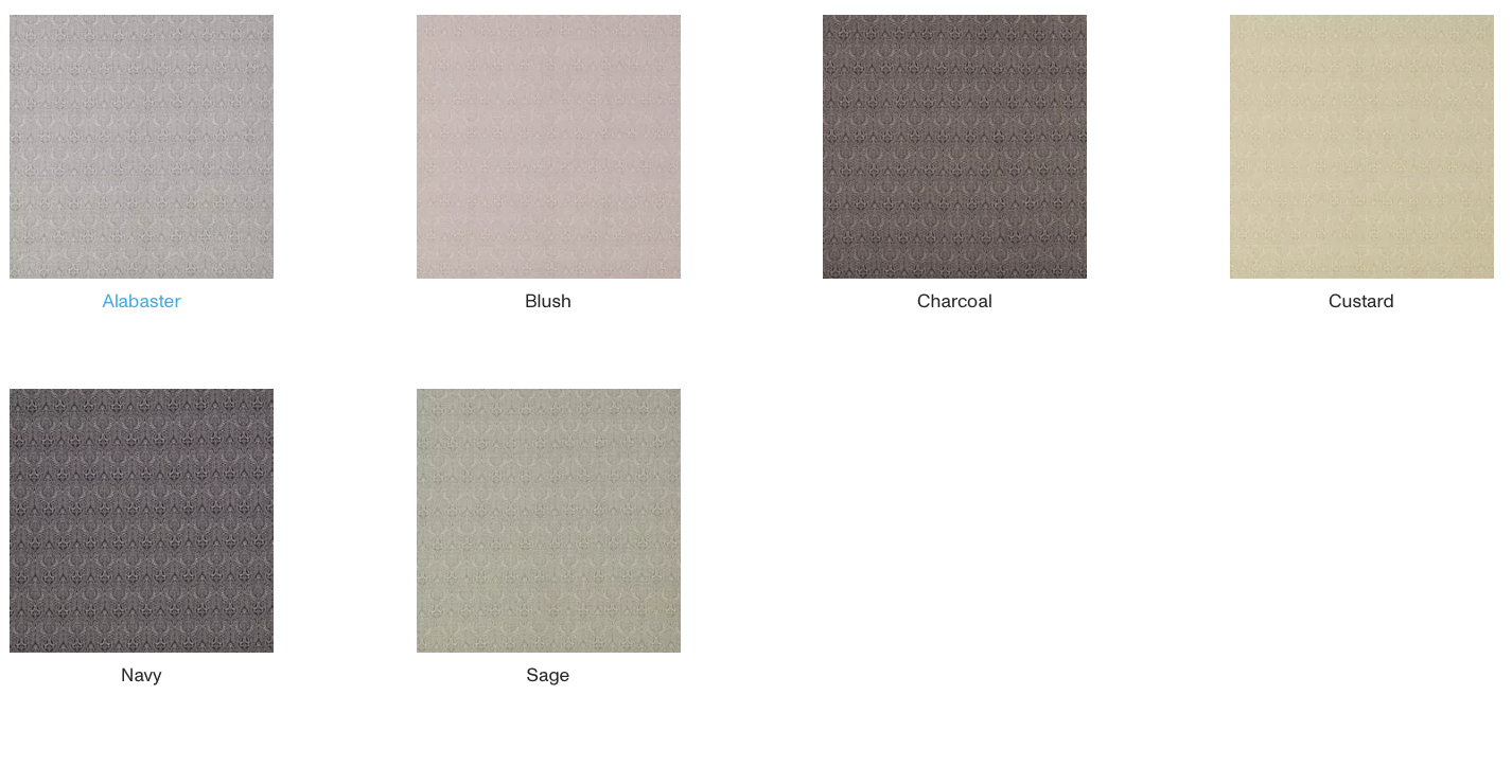 Warwick Fabric Islip (Indent) / Mollies New Zealand