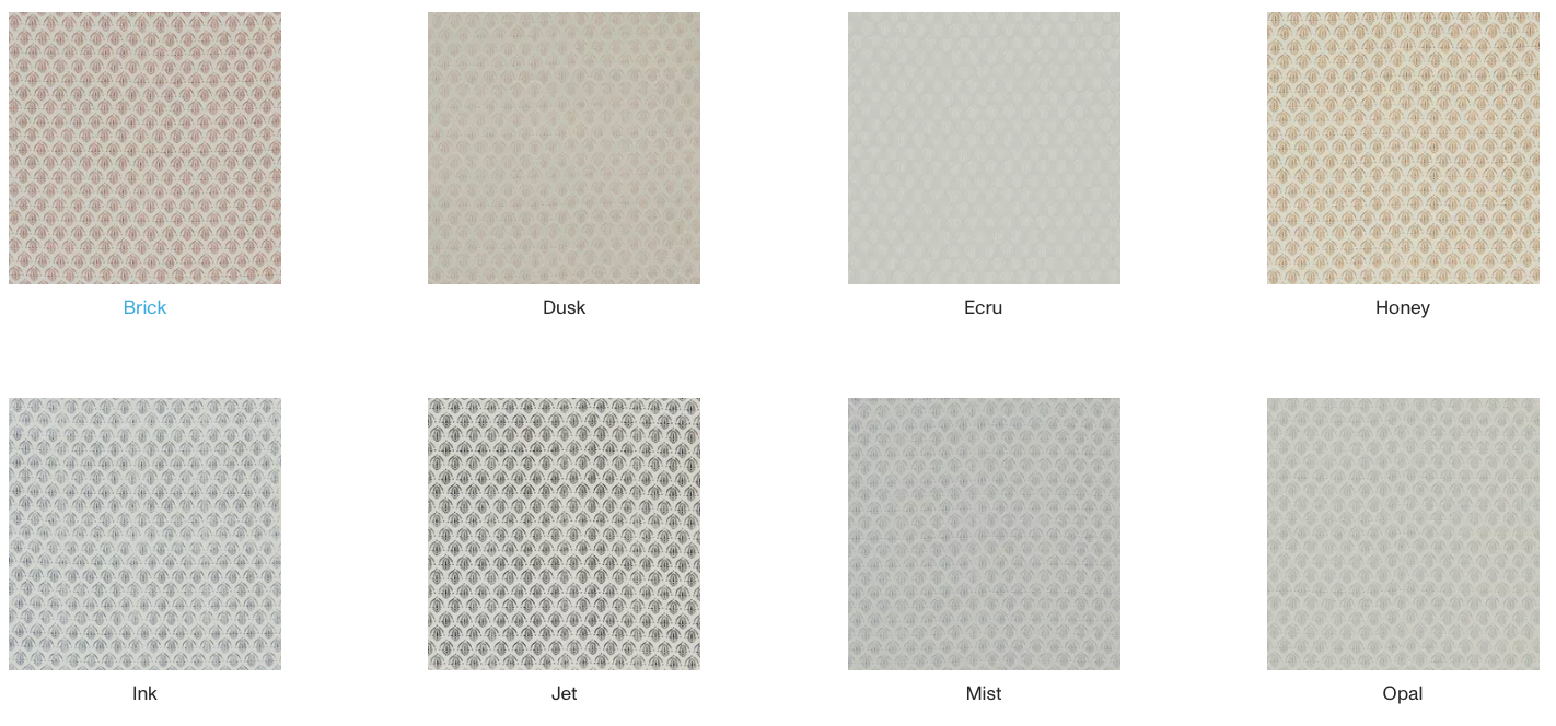 Warwick Fabric Misa (Indent) / Mollies New Zealand