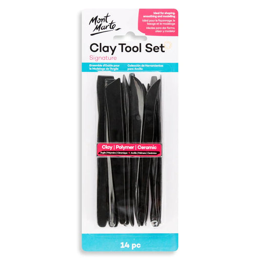 MONT MARTE Plastic Clay Tools | Mollies Make And Create NZ