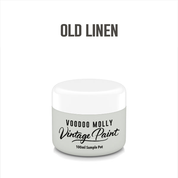 Vintage Paint Old Linen 100ml / Mollies New Zealand