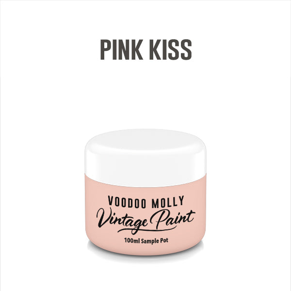 Vintage Paint Pink Kiss 100ml / Mollies New Zealand