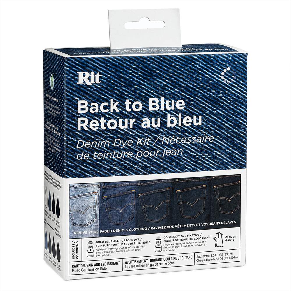 RIT Back to Blue Dye Kit / Mollies New Zealand