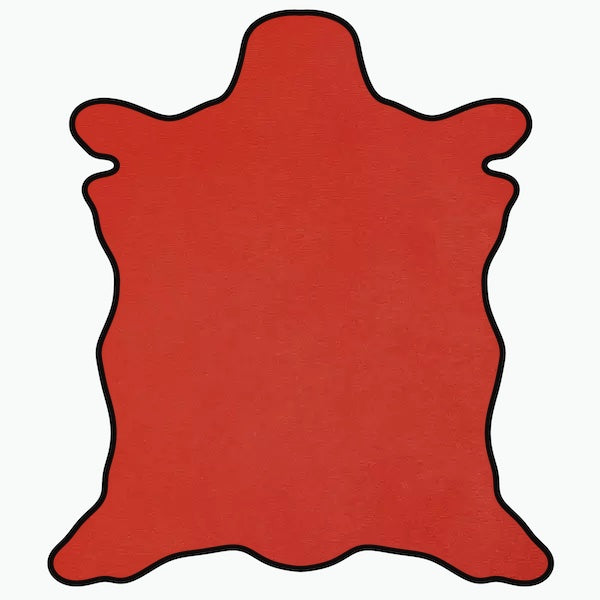 LEATHER Chrome Tanned Siena Full Grain / Panel Red 4-5oz B4 / Mollies New Zealand