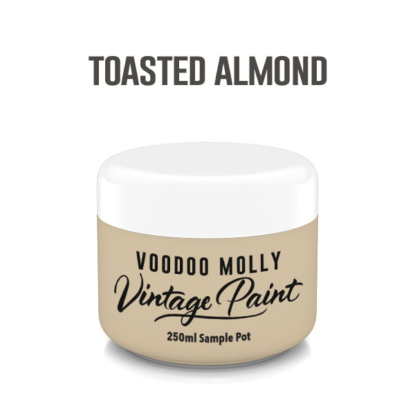 Vintage Paint Toasted Almond 250ml / Mollies New Zealand