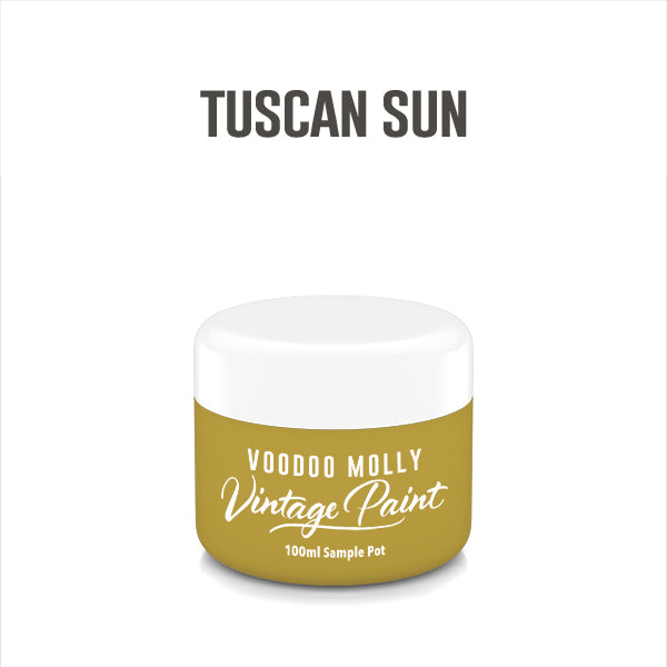 Vintage Paint Tuscan Sun 100ml / Mollies New Zealand