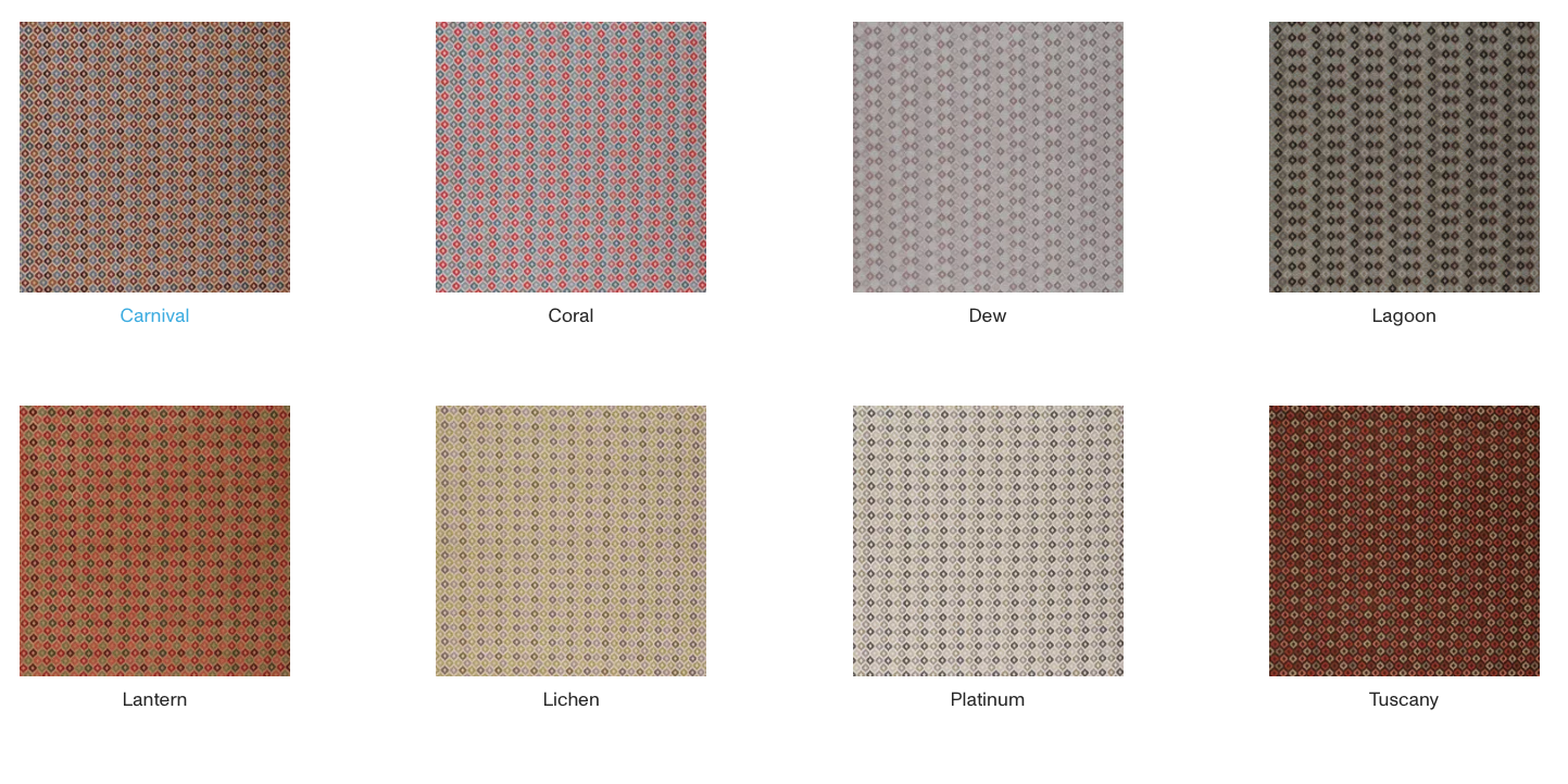 Warwick Fabric Tennyson (Ind) / Mollies New Zealand