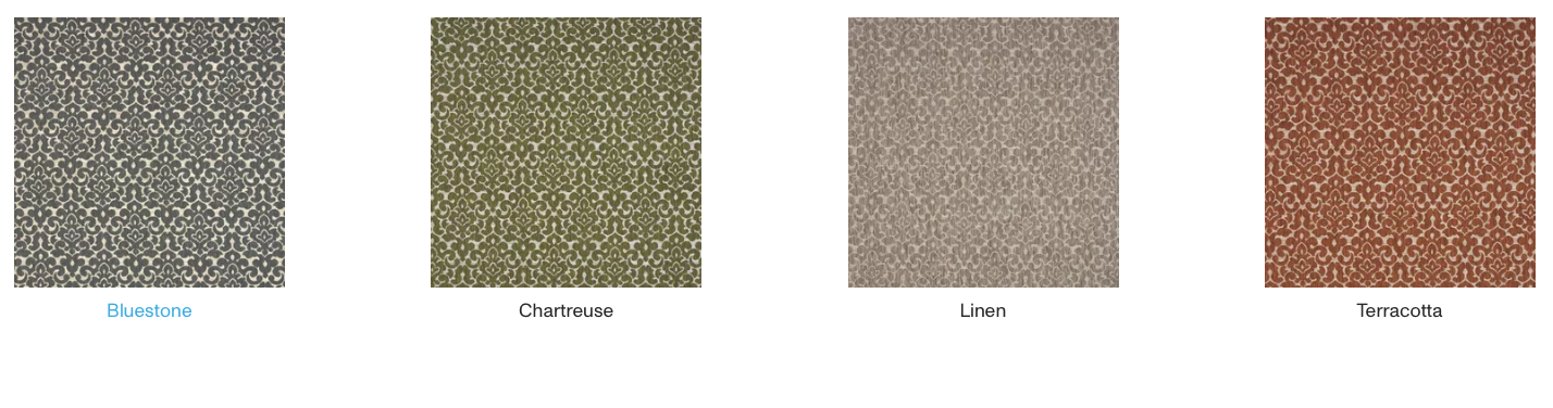 Warwick Fabric Toscano (Indent) / Mollies New Zealand