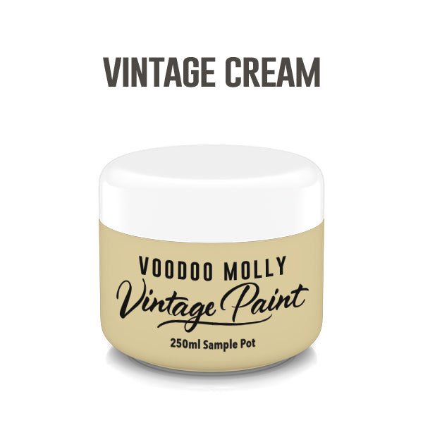 Vintage Paint Vintage Cream 250ml / Mollies New Zealand
