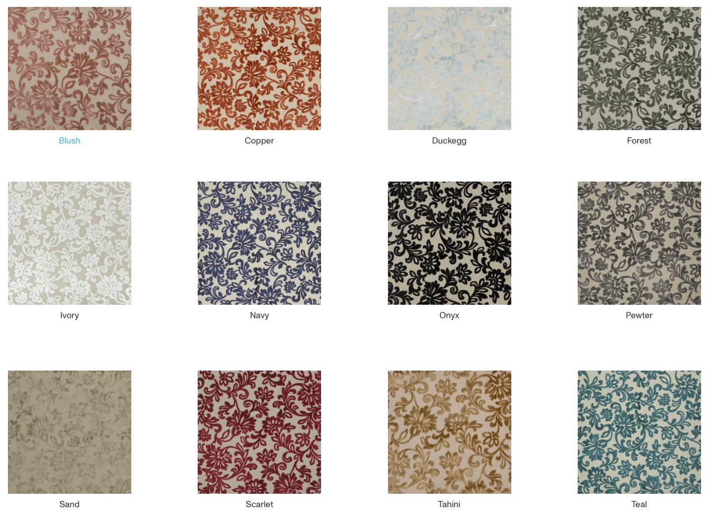 Warwick Fabric Vivaldi (Indent) / Mollies New Zealand