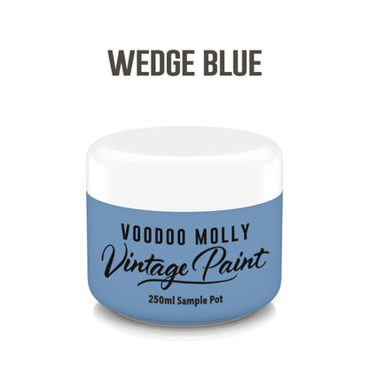 Vintage Paint Wedge Blue (ER)