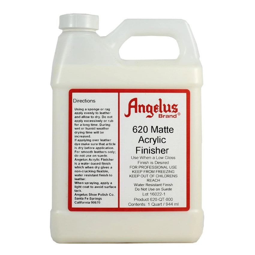 ANGELUS No. 620 Matte Acrylic Finisher 944ml / Mollies New Zealand