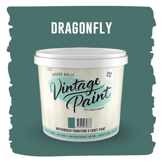 Vintage Paint Dragonfly
