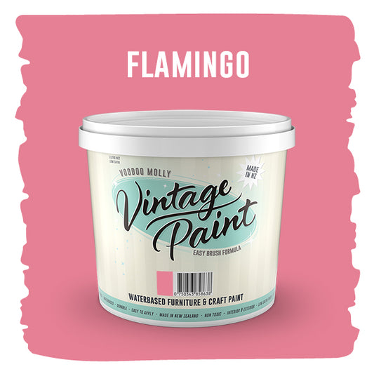 Vintage Paint Flamingo (ER)