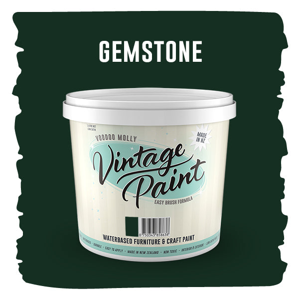 Vintage Paint Gemstone (ER) Mollies
