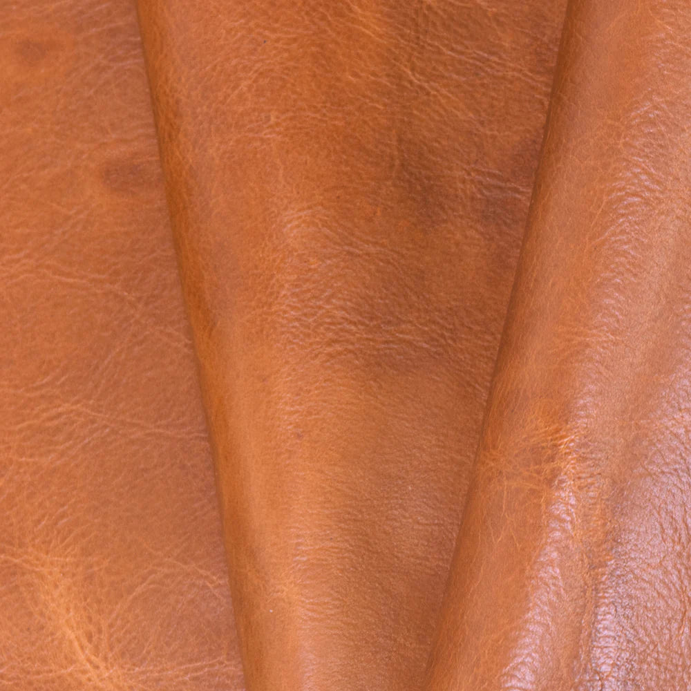 LEATHER Veg Tanned / Double Shoulder 3-4oz British Tan / Mollies New Zealand