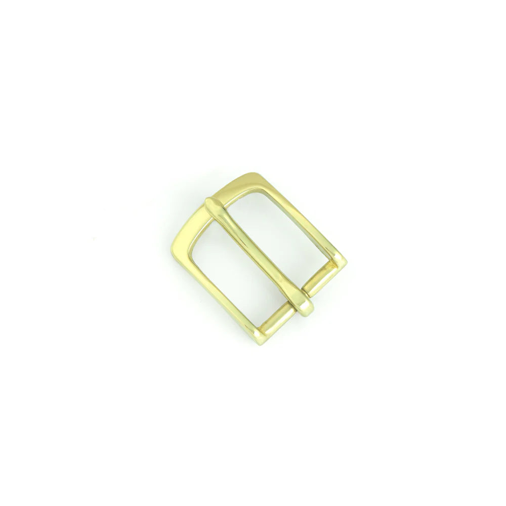 IVAN Midtown End Bar Buckle Solid Brass 25mm (1") / Mollies New Zealand