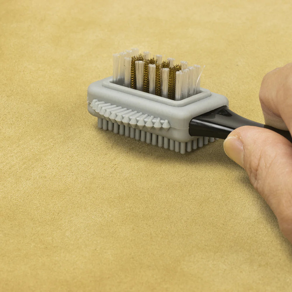 IVAN 4-Way Suede Leather Rougher Brush / Mollies New Zealand