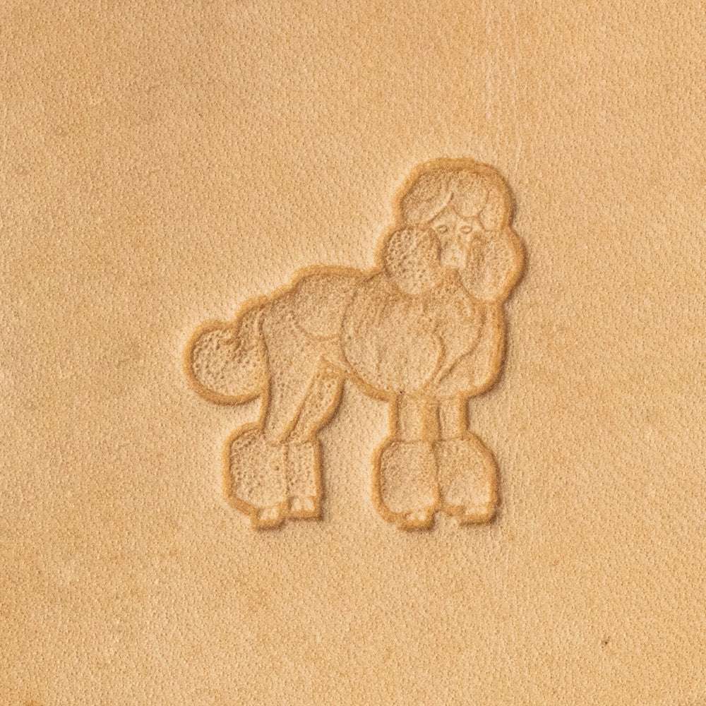 IVAN Poodle 3D Stamp / Mollies New Zealand
