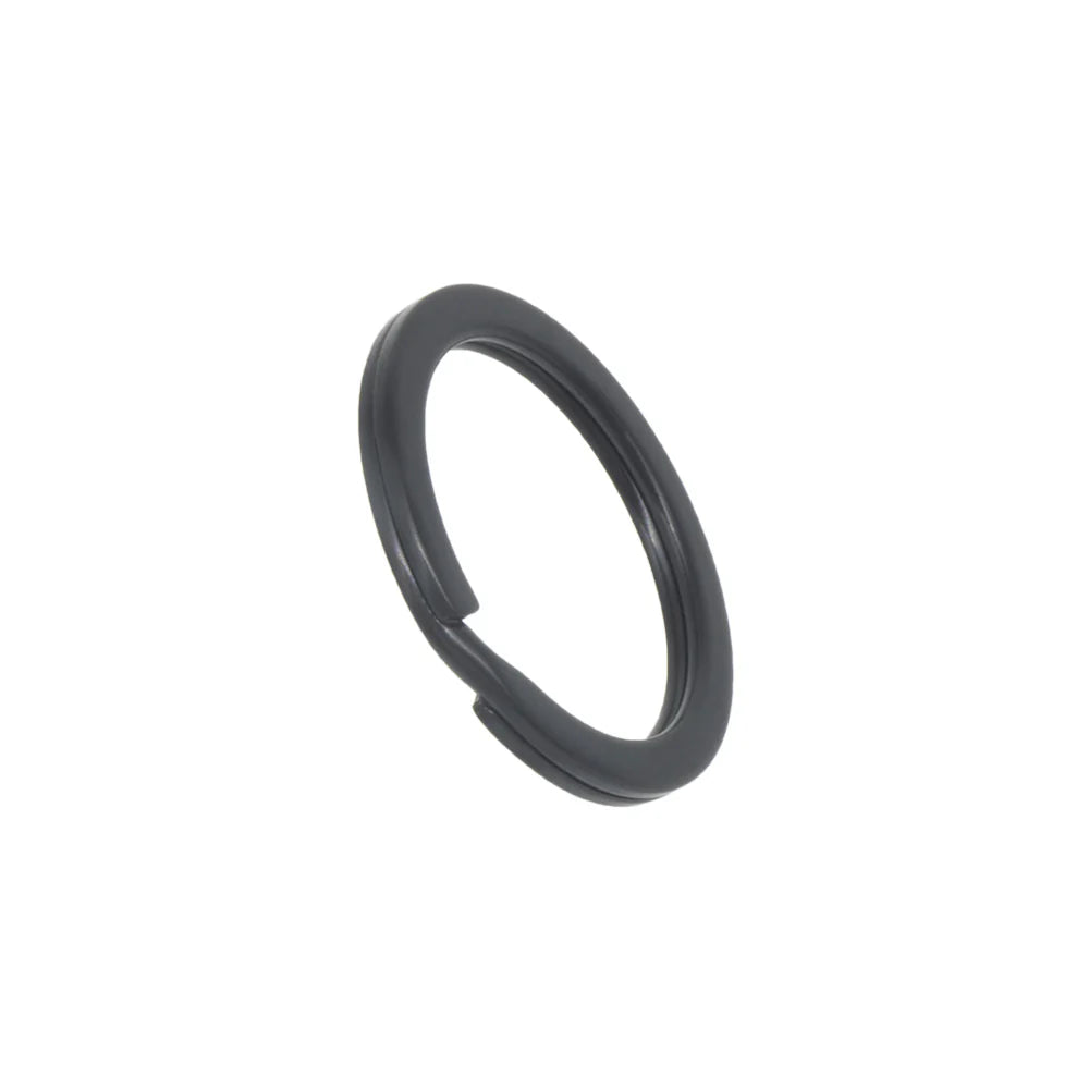IVAN Deluxe Steel Split Ring Matt Black 25mm (1") / Mollies New Zealand