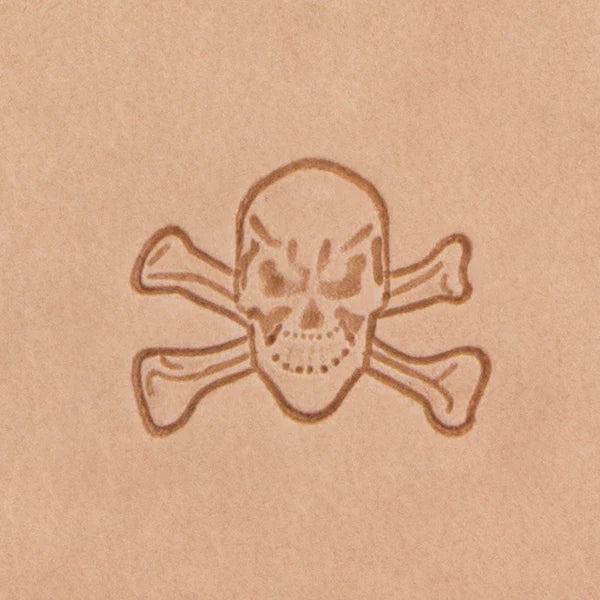 IVAN Skull Crossbones Mini 3D Stamp / Mollies New Zealand