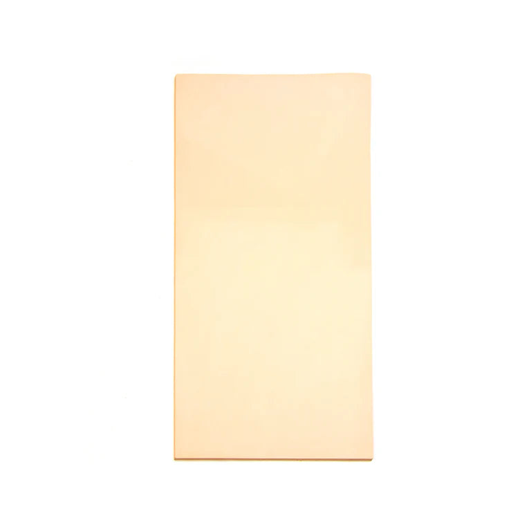 LEATHER Veg Tanned Tooling / Panel 30 x 60cm Natural / Mollies New Zealand