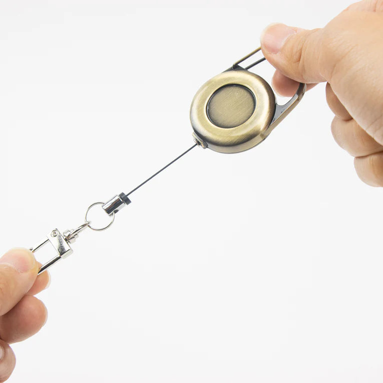 IVAN Retractable Metal Key Holders / Mollies New Zealand