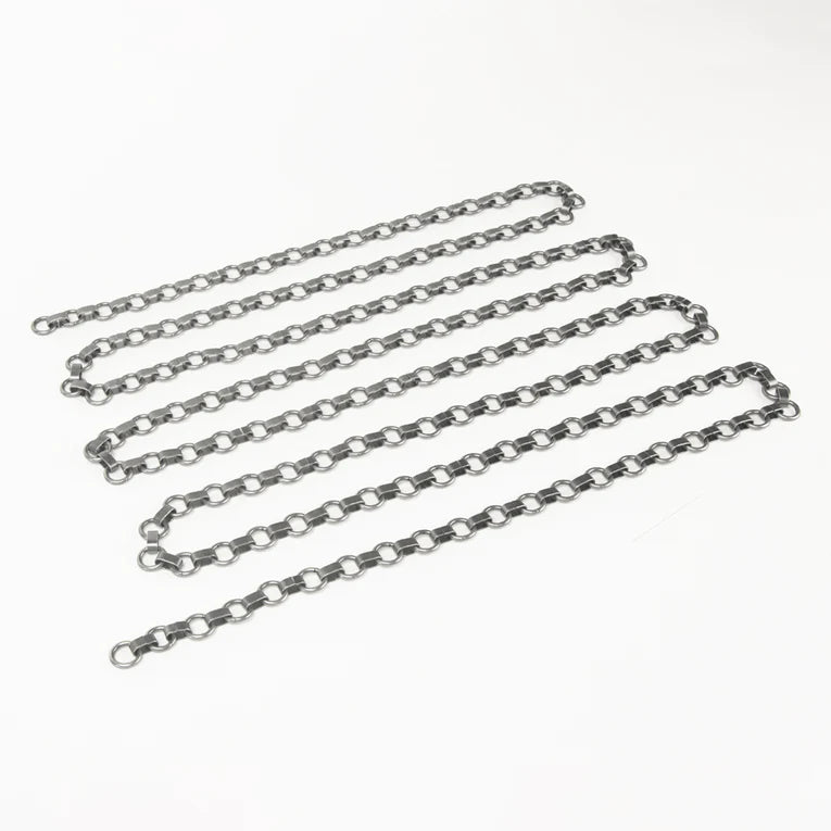 IVAN Chain Link Strap Antique Nickel 300cm (118") / Mollies New Zealand