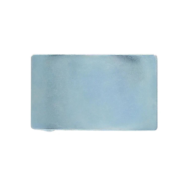 IVAN Rectangle Trophy Buckle Blank Zinc Plated 50mm (2") / Mollies New Zealand