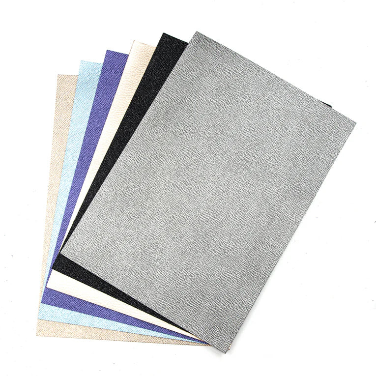 LEATHER Chrome Tanned Volterra / Panel Metallics 6 Pack A4 / Mollies New Zealand