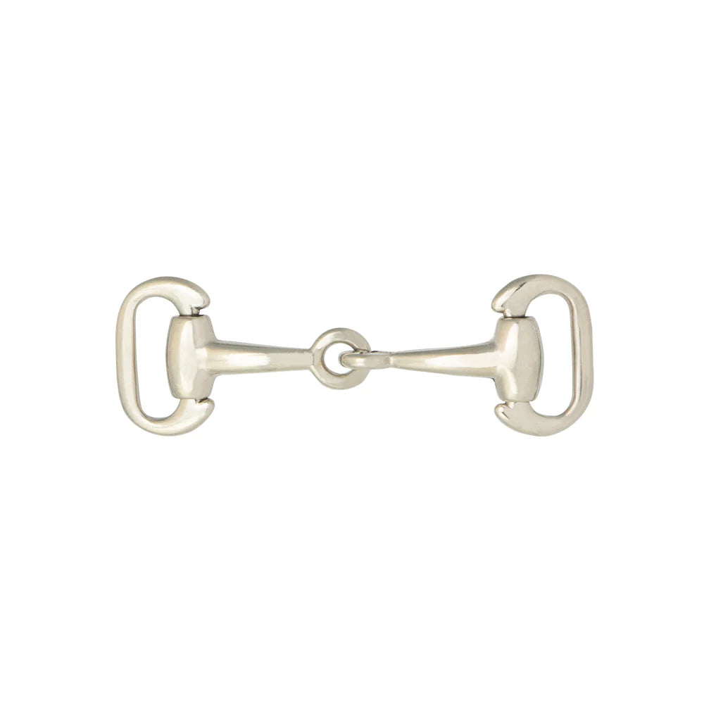 IVAN Decorative Horse Bit Nickel Plate 12mm (1 2") / Mollies New Zealand