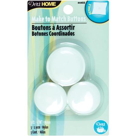 DRITZ Self Cover Buttons / Mollies New Zealand